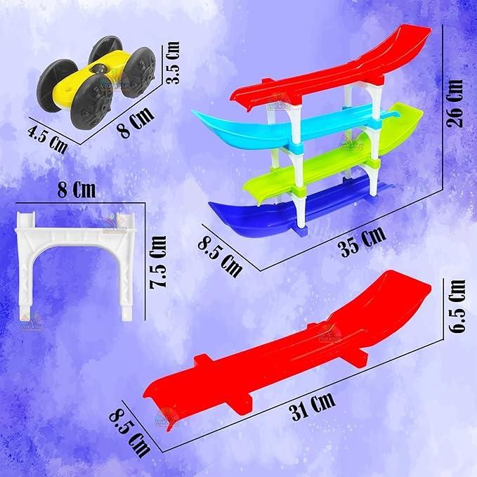 Ramp Racer, Multi level Ramp Racing Car Toy Set