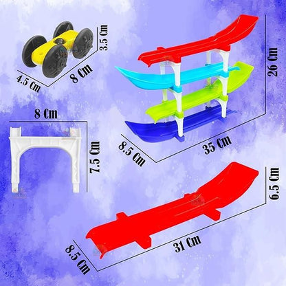 Ramp Racer, Multi level Ramp Racing Car Toy Set